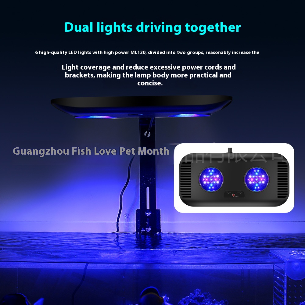 Jebao Marine Light WiFi Coral  - огляд і ціна Reef Lighting
