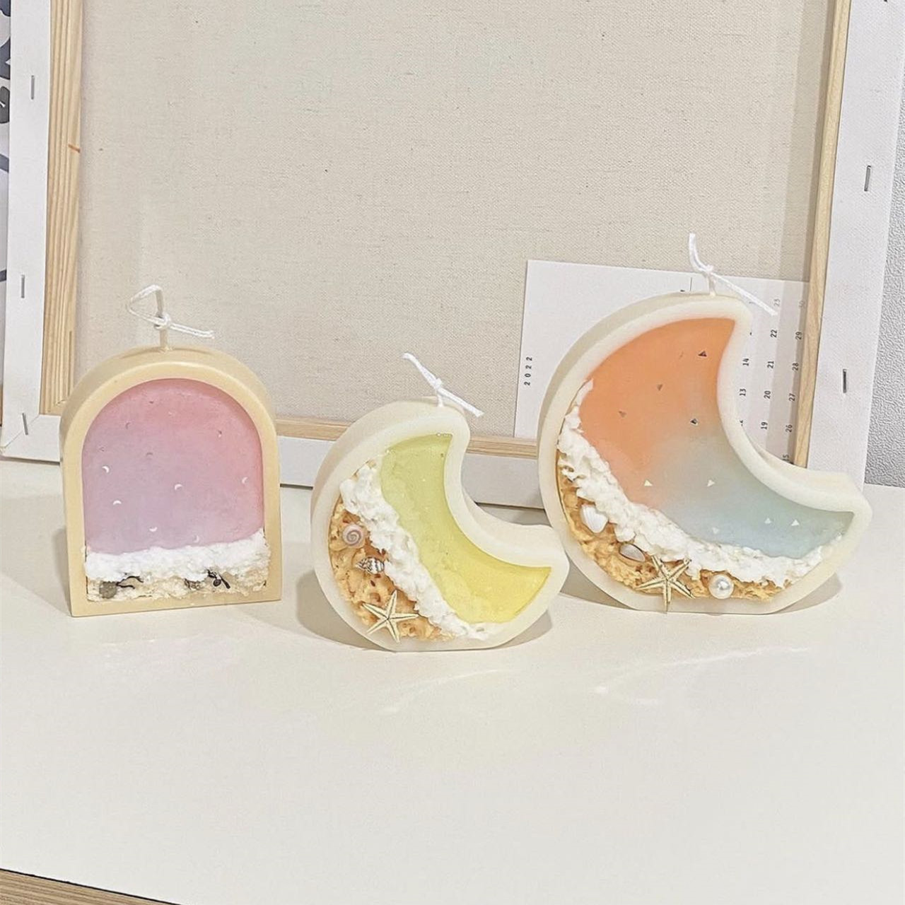 Fish Tank Moon Shape Candle Mo - огляд і ціна Marine Fish Tank