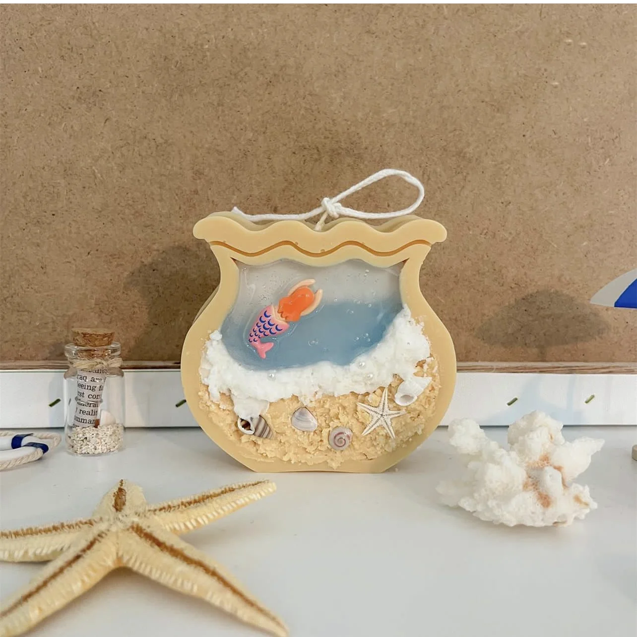 Fish Tank Moon Shape Candle Mo - огляд і ціна Marine Fish Tank