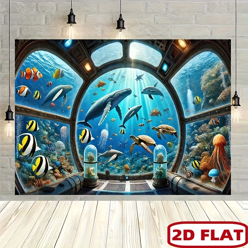 Underwater Submarine Window Wh - огляд і ціна Ocean Aquarium
