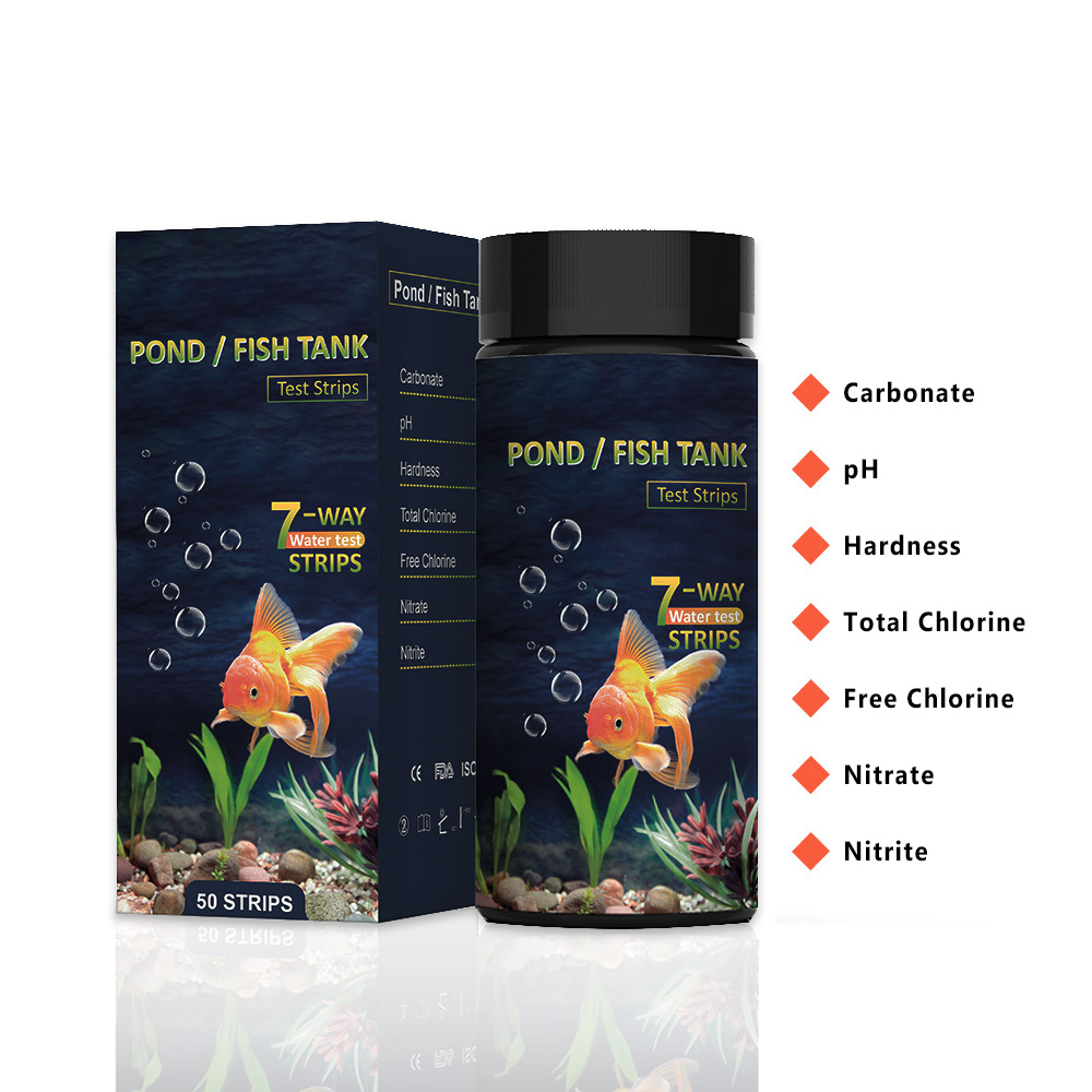 7 in 1 Aquarium Test Strips, 5 - огляд і ціна Saltwater Tank