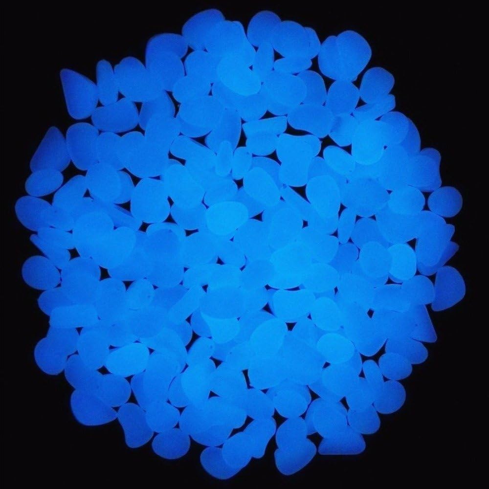 Fish Tank Rocks Glow Blue Pebb - огляд і ціна Ocean Aquarium