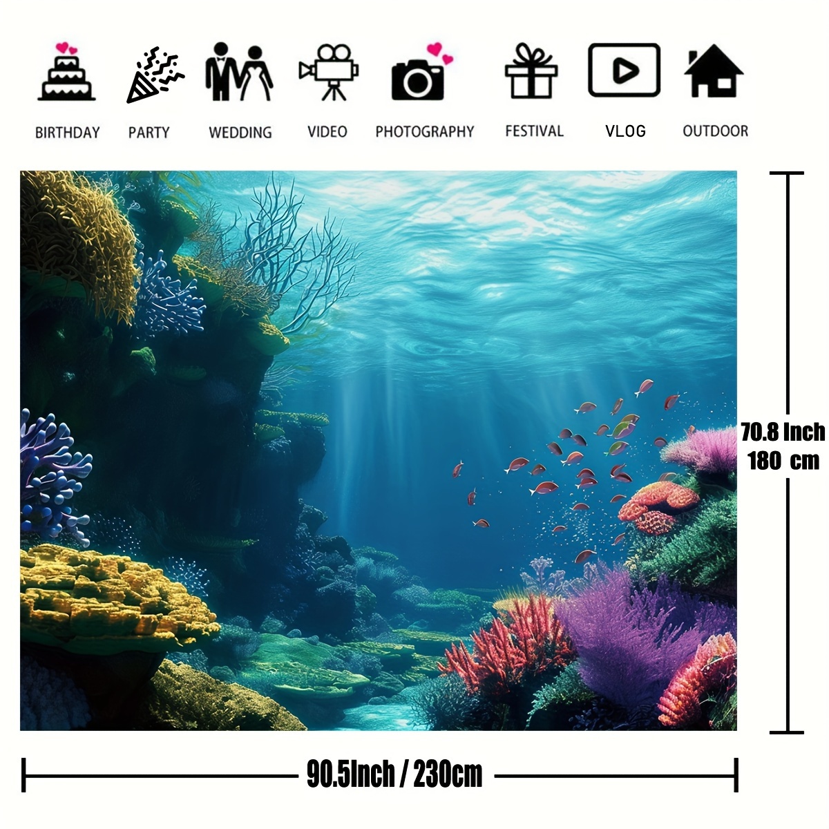 1pc Underwater Coral Reef Fish - огляд і ціна Marine Coral