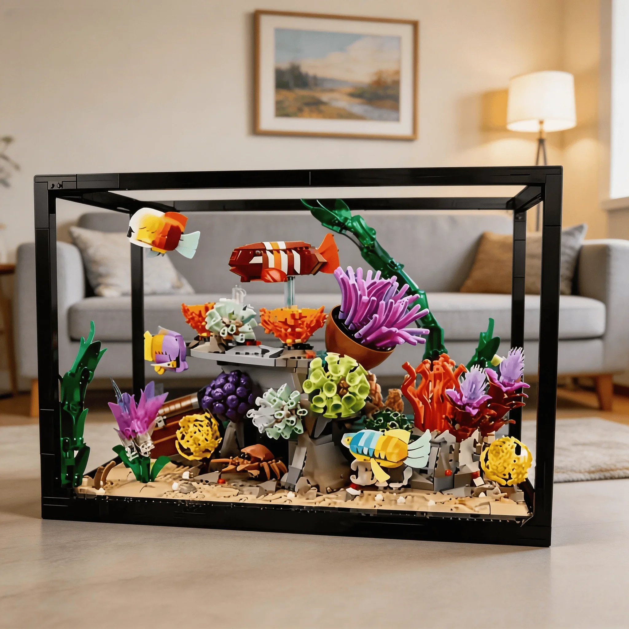 New 2026 Tropical Aquarium Fis - огляд і ціна Marine Aquarium Cube