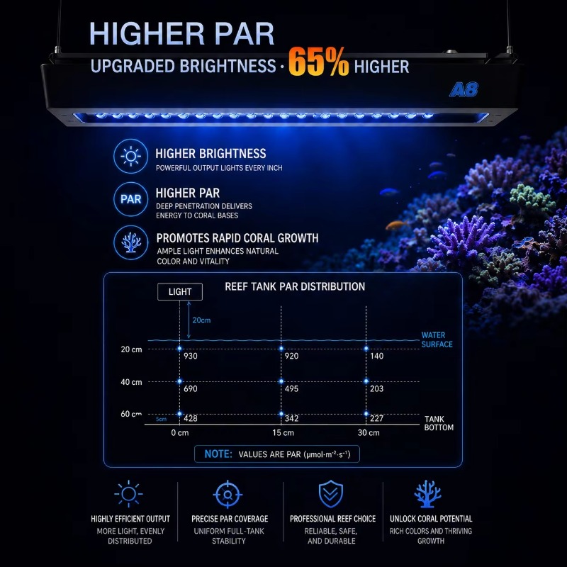 AIPAI A8 III Series A8SE/A8 Pr - огляд і ціна Marine Coral