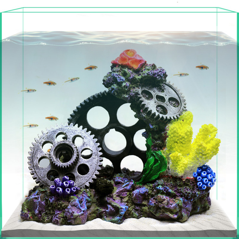 Landscaping Rocks Hideaway Hou - огляд і ціна Marine Aquarium Epoxy