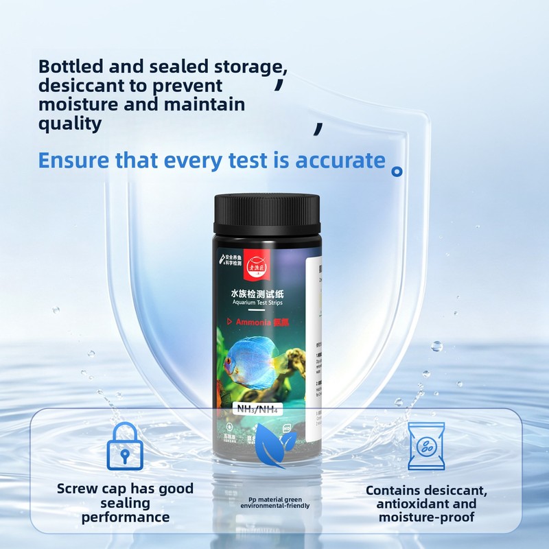 8-in-1 Aquarium Test Strips -  - огляд і ціна Saltwater Tank